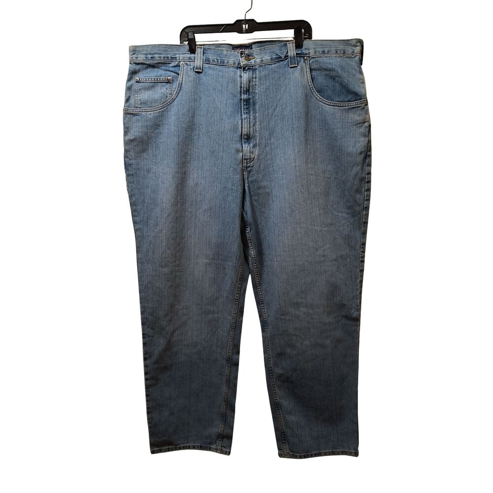 Vintage HB Sport Harbor Bay Jeans 50x32 Loose Fit Straight Blue Denim NWOT